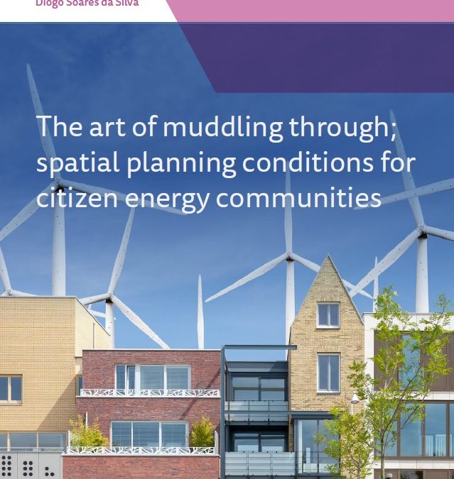 The art of muddling through; spatial planning conditions for citizen energy communities